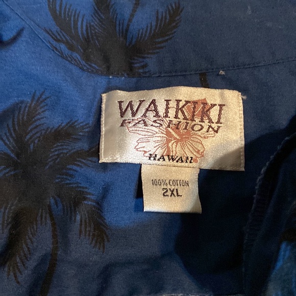 Hawaiian short sleeve FROM HILO, HAWAII 100% cotton - Picture 2 of 4